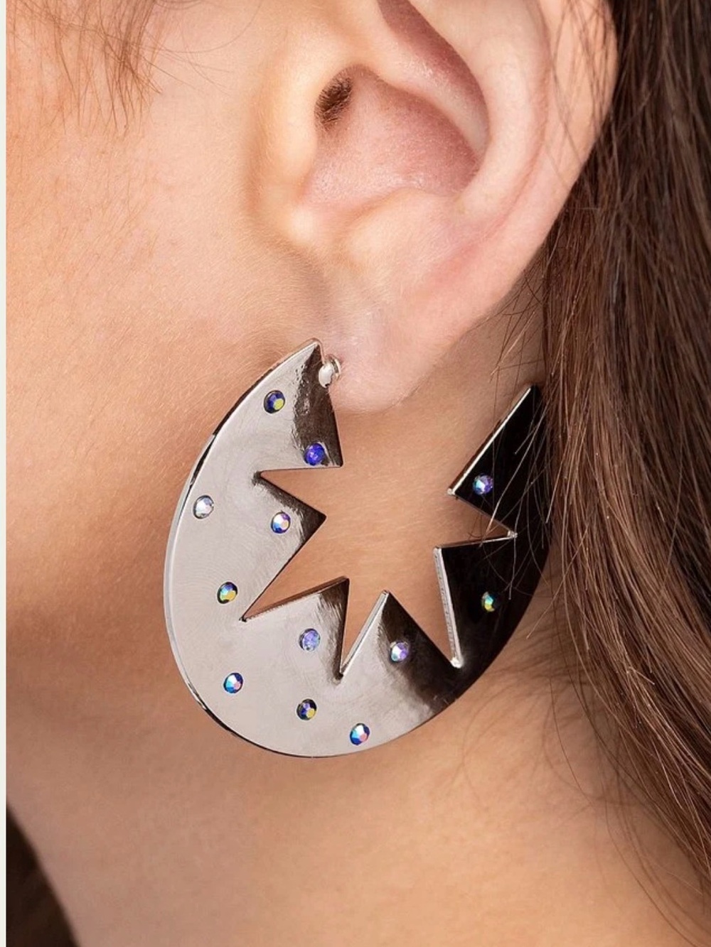 Paparazzi Earring ~ Starry Sensation - Blue